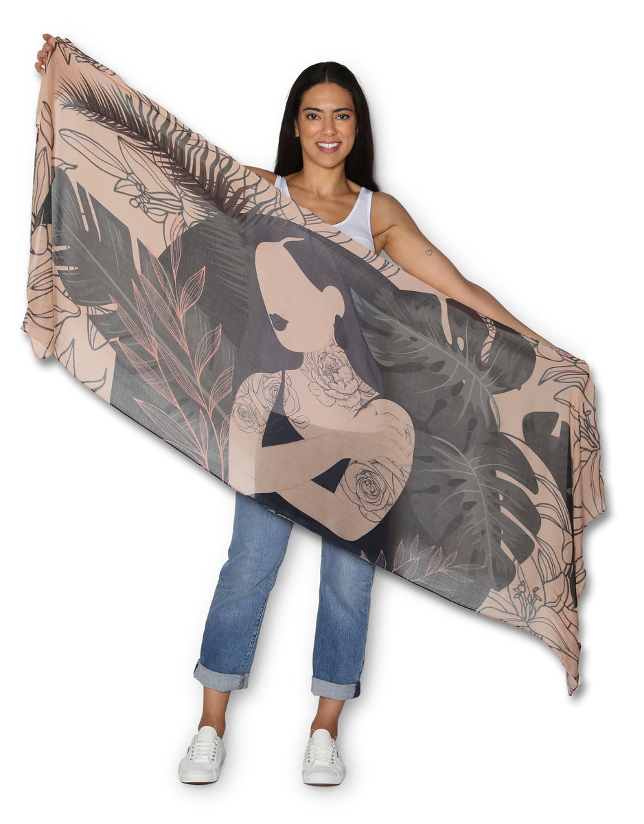 The Artist Label Scarf - Leilana – Arabesque Springwood