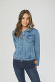 Barnet Denim Jacket- Light Blue