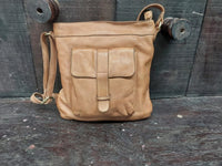 Presley Crossbody Leather Bag - Selection of colours