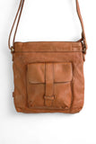 Presley Crossbody Leather Bag - Selection of colours