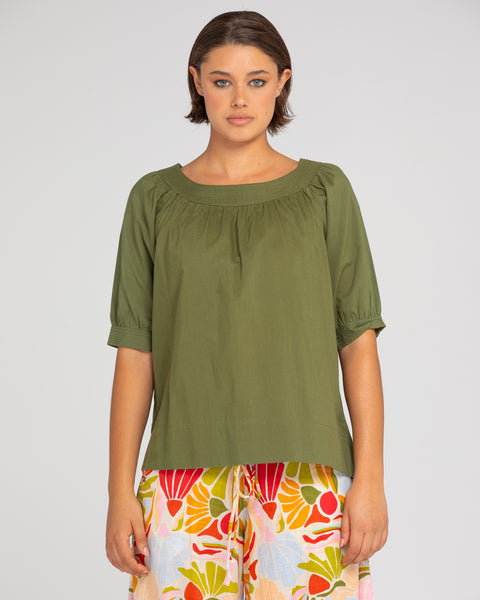 Bliss Top - Khaki