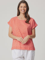 Vicky Round Neck Top - Positive Negative