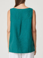 Tallie Linen Tank - 2 Colours