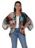 Silk Chiffon Artists Kimono - Aethereias Tapestry