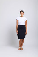 Tee Off Skirt - True Navy