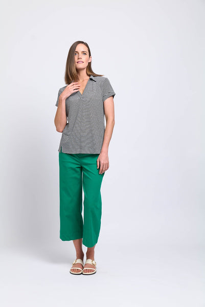 Hue Did It Crop Pants - Kelly Green