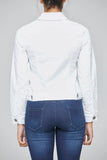 NL Hornsey Hybrid Denim Jacket - White