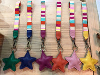 Star Struck Leather Strap & Keychain