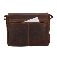 Leather Laptop Bag - Richard