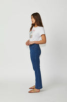 NL Olympia Mid Flare Pull On Jeans - Denim