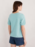 Oleander T- Shirt - Profile Chalk Tidepool