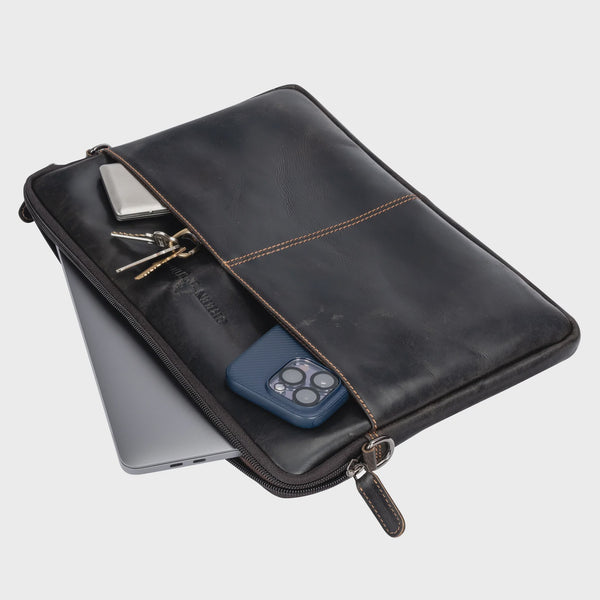 Leather Laptop Sleeve - Macbook Pro/Air 13" - 14"