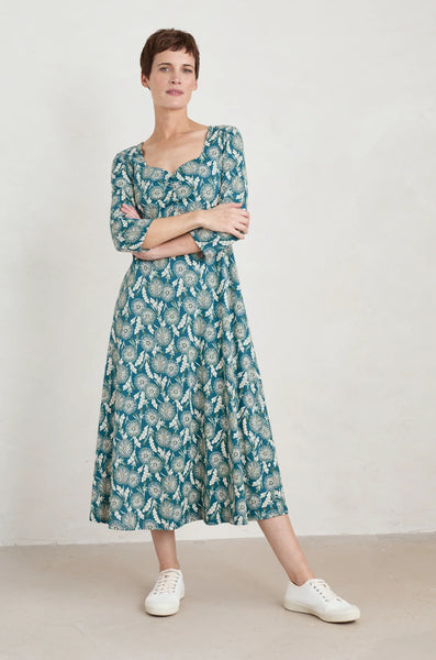 Secret Cove Dress - Dandelion Seed Seaway