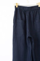 Tessa Linen Pants - Navy