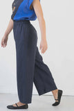 Tessa Linen Pants - Navy