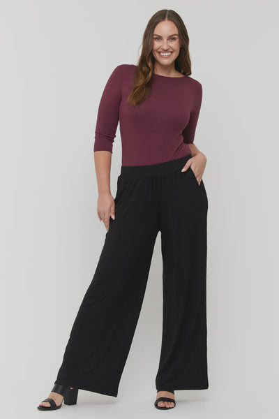 Relaxed Tilly Pants - Black