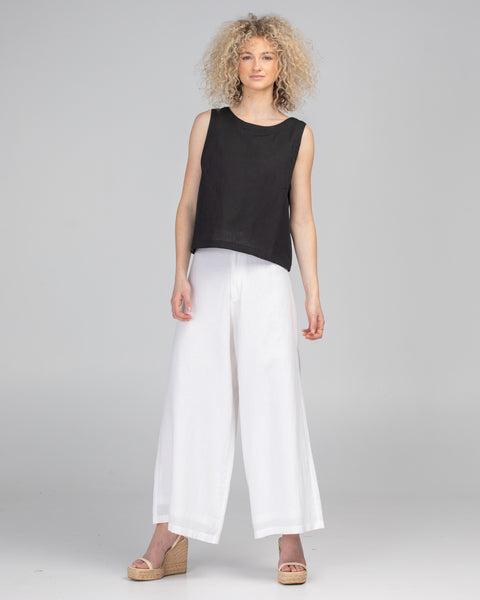 Jedda Linen Pants - White