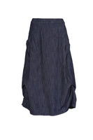 Milwaukee Classic Denim Skirt - Dark Wash