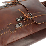 Leather Laptop Backpack - Melbourne