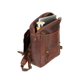 Leather Laptop Backpack - Melbourne