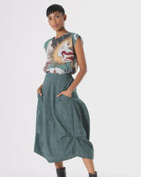 Milwaukee Textured Skirt - Forest