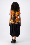 Milwaukee Fiesta Skirt - Black in Slub Linen