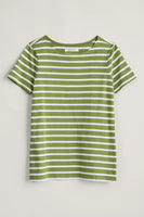 Sailor T-Shirt - Breton Dill Chalk